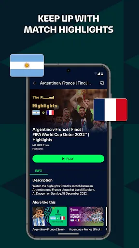 Скриншот 4 — FIFA+ Stream Live Football TV