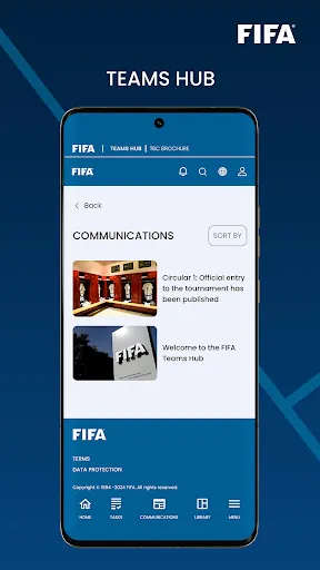 Скриншот 1 — FIFA Teams Hub