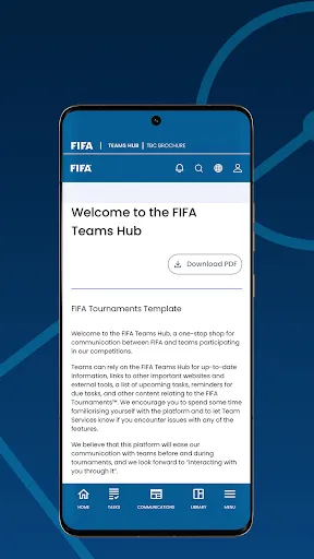 Скриншот 2 — FIFA Teams Hub