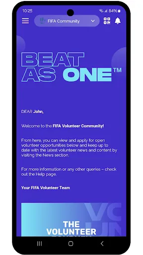 Скриншот 3 — FIFA Volunteer Community