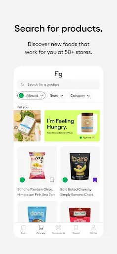 Скриншот 4 — Fig: Food Scanner & Guide
