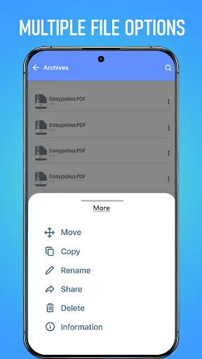 Скриншот 5 — Zip-архиватор для Android