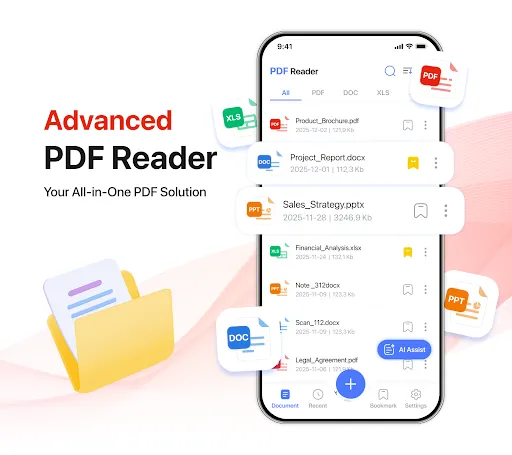 Скриншот 1 — PDF Reader & PDF File Editor