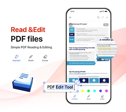 Скриншот 3 — PDF Reader & PDF File Editor