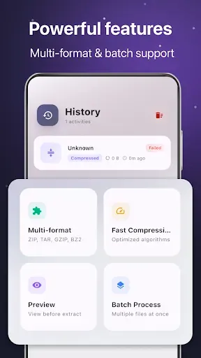Скриншот 5 — File Zipper - ZIP архиватор