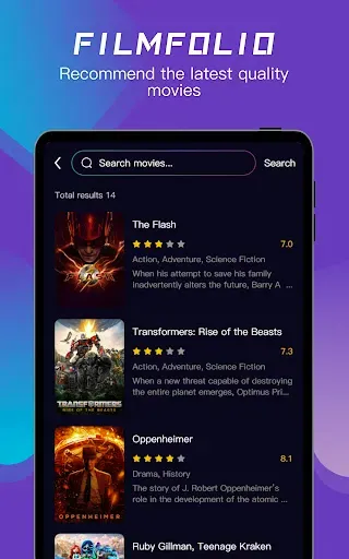 Скриншот 2 — FilmFolio