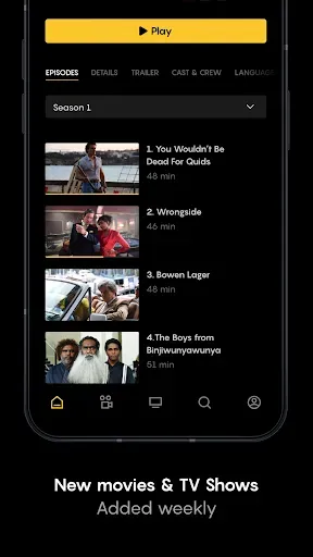 Скриншот 3 — Filmzie – Movie Streaming App