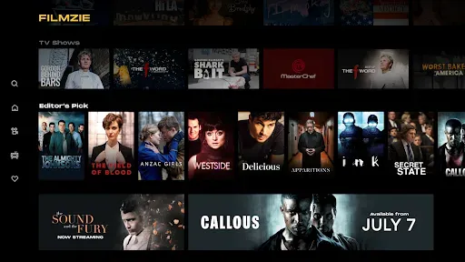 Скриншот 8 — Filmzie – Movie Streaming App