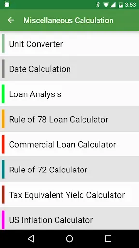 Скриншот 8 — Financial Calculators Pro