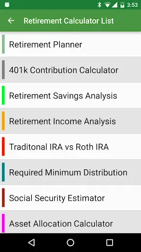 Скриншот 6 — Financial Calculators