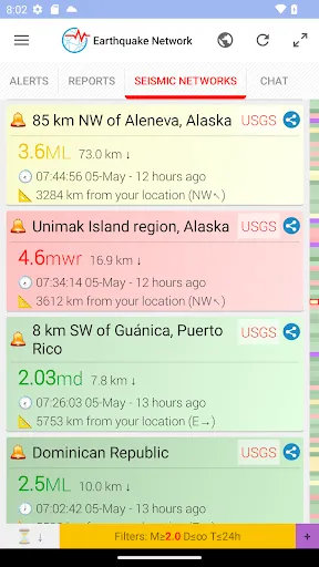 Скриншот 3 — Earthquake Network