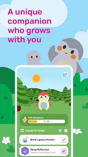 Скриншот 2 — Finch: Self-Care Pet