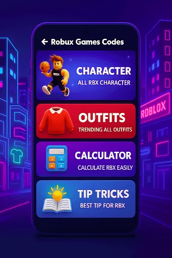 Скриншот 1 — Robux Outfit codes for Roblox
