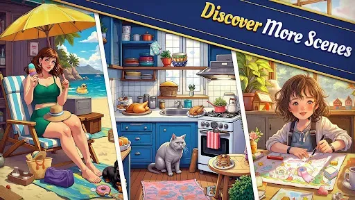 Скриншот 6 — Hidden Objects: Find & Seek It