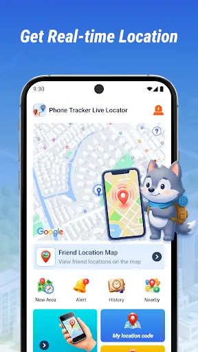 Скриншот 1 — Phone Tracker Live Locator