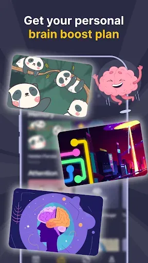 Скриншот 1 — BrainBloom: Brain training