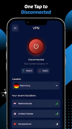 Скриншот 8 — Blue VPN - VPN Proxy Master