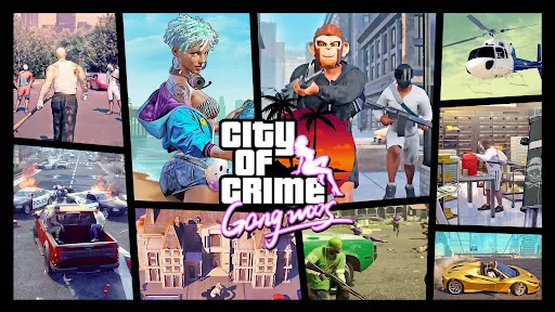 Скриншот 1 — City of Crime: Gang Wars