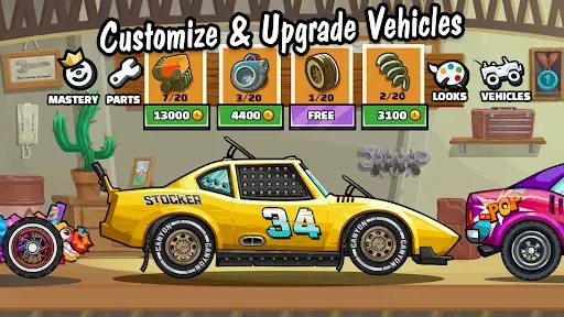 Скриншот 2 — Hill Climb Racing 2