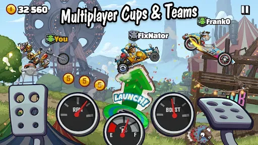 Скриншот 4 — Hill Climb Racing 2