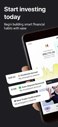 Скриншот 1 — Finhabits: Invest My Money