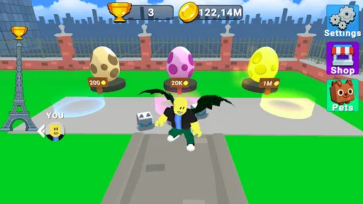Скриншот 1 — Climb Jump Obby Tower Offline