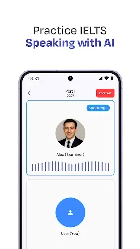 Скриншот 2 — IELTS Pulse: Band 9 AI Prep