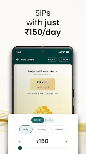Скриншот 2 — Gullak: Save in Digital Gold