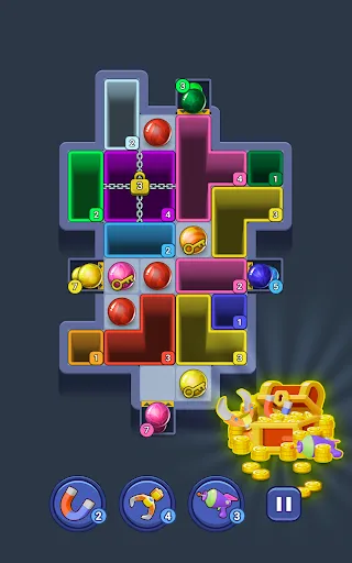 Скриншот 8 — Drop Escape: Color Puzzle
