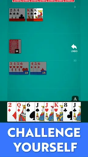 Скриншот 2 — Rummy 500 - Card Game