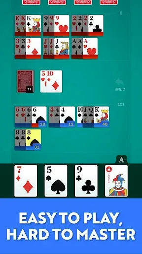 Скриншот 3 — Rummy 500 - Card Game