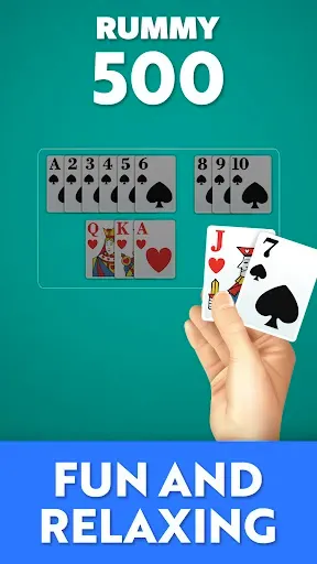 Скриншот 4 — Rummy 500 - Card Game