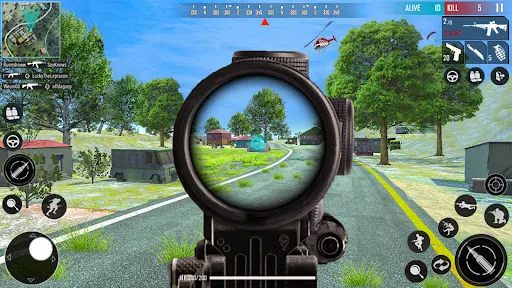 Скриншот 1 — Fps Fire Battlegrounds Offline