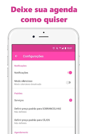 Скриншот 4 — Agenda Designer de Sobrancelha