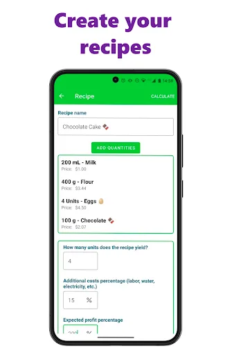 Скриншот 2 — Selling Price Calculator – Mix