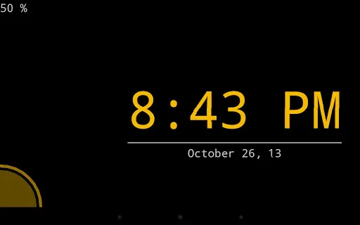 Скриншот 5 — Night Clock & Digital Clock