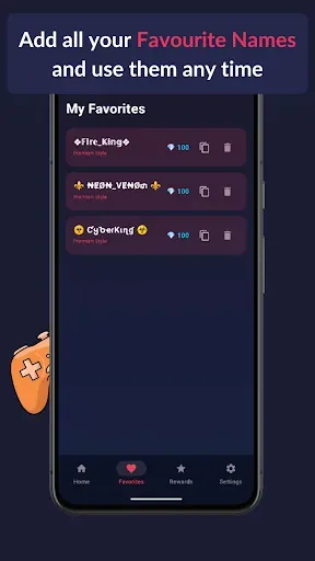 Скриншот 5 — Fire Nickname Generator