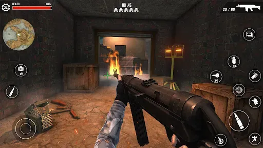 Скриншот 4 — стрелялки война: игры военной