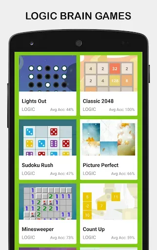 Скриншот 3 — Brainia : Brain Training Games