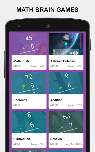 Скриншот 4 — Brainia : Brain Training Games