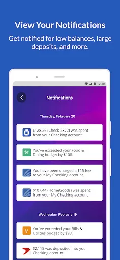 Скриншот 1 — First Foundation Bank Mobile