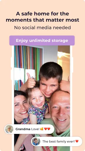 Скриншот 2 — Firsties: Family Photo Sharing