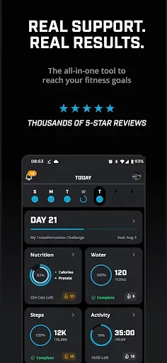 Скриншот 1 — 1st Phorm: Fitness & Nutrition