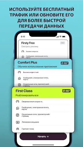 Скриншот 3 — Firsty Travel eSIM - Fast Data