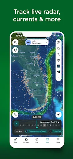 Скриншот 2 — Fishing Spots: Fish Maps