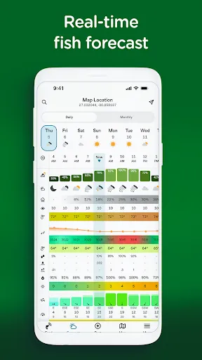 Скриншот 3 — Fishing Spots: Fish Maps
