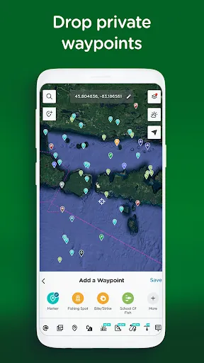 Скриншот 6 — Fishing Spots: Fish Maps
