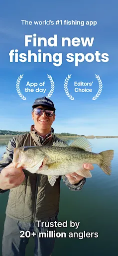 Скриншот 1 — Fishbrain - Fishing App