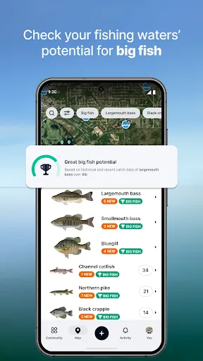 Скриншот 6 — Fishbrain - Fishing App