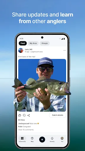 Скриншот 8 — Fishbrain - Fishing App